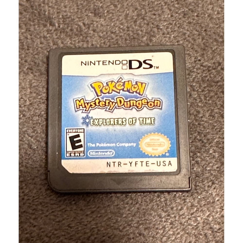 Pokemon Mystery Dungeon Explorers of Time Nintendo DS Game